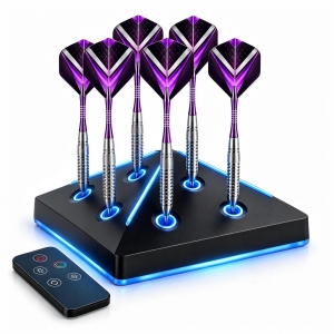 AUKUOY RGB LED Dart Holder Stand